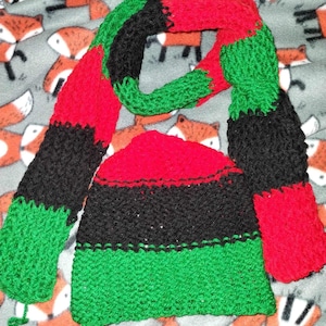 MHA- Deku Scarf and Beanie