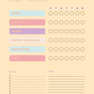 Digital Download - Habit Tracker