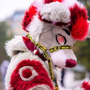 Fursuit Harness Muzzle — (ajustable, for Normal Fursuit or Kemono)