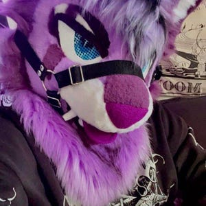 Fursuit Muzzle (Adjustable, For Normal Fursuits or Kemono)