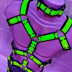 Seth Full Harness [Fursuit or No Fursuiter Detachable Hips & Legs]