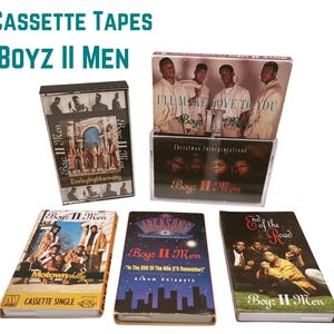 Boyz II Men, 6 Cassette Tapes, Playing Cassette Tapes, Motown Philly, 90s Cassette Tapes, 90s R&B
