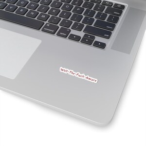 Well-The-Fuck-Aware Onyx Storm Sticker image 2