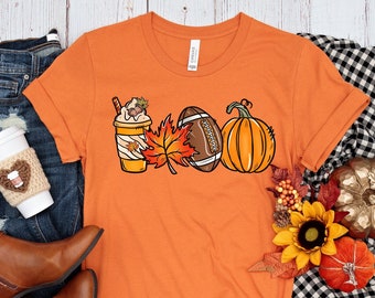 Fall Coffee shirt, Fall Lover shirt, Fall Shirt, cute Fall shirt, Football shirt, Fall apparel, Fall tshirt, cute fall tshirt, pumpkin shirt