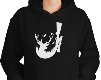 Deer Hunting sweatshirt, Deer hunting hoodie, gift for deer hunter, gift for hunter, hunting sweatshirt, hunting hoodie, hunting apparel