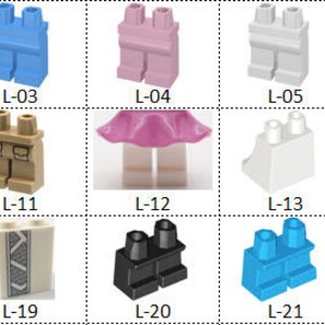 Figurines LEGO personnalisées / Meilleur cadeau personnalisé pour lui ou elle, homme et femme / Créez votre propre figurine LEGO personnalisée / Personne / Personnage image 5