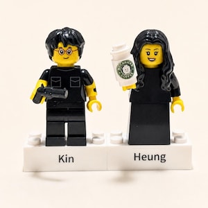 Custom Minifigure, Personalized Person or Pet with Accessories