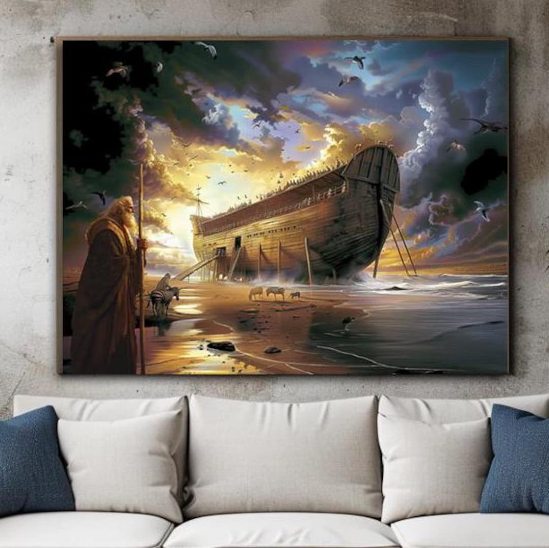 Noah's Ark Art Print - Etsy