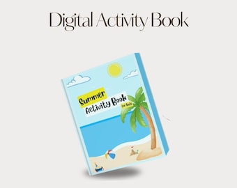 Digital Summer Colouring Book for Kids