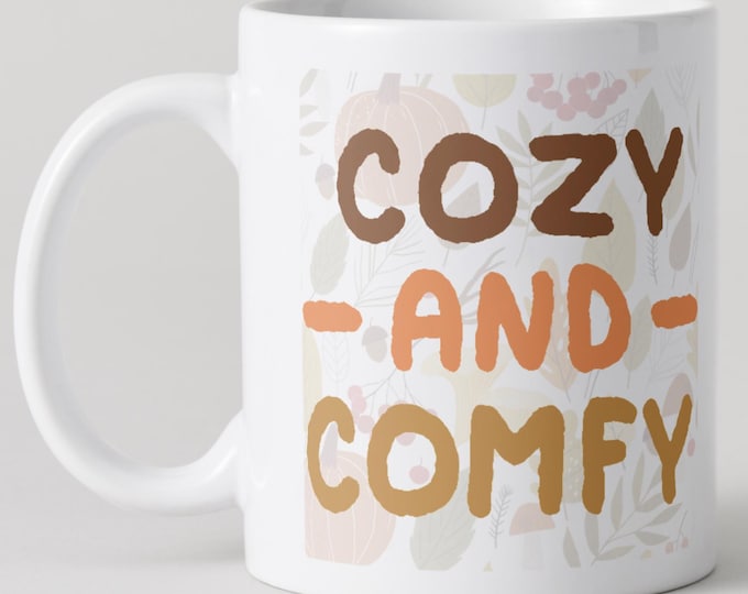 Minimalist Mug: Cozy & Comfy, 325ML