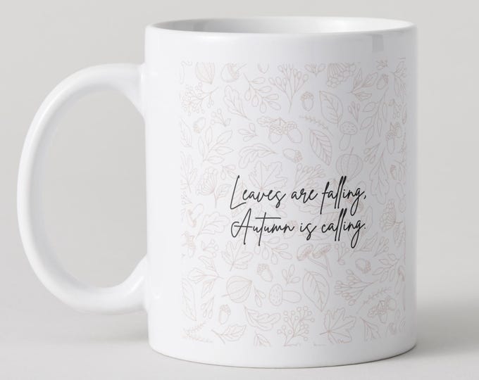 Minimalist Autumn Mug