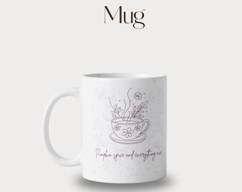 Simple Pumpkin Spice Mug