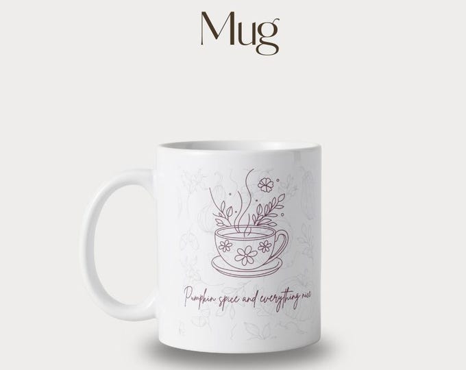 Simple Pumpkin Spice Mug
