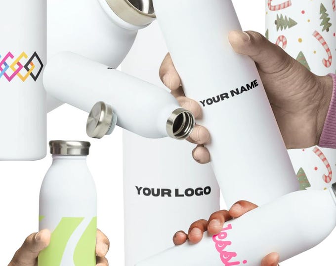 Personalised Water Bottle ( Logos, Themes, Names etc)