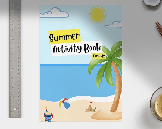 Kids Summer Activity Book (23 PAGES)