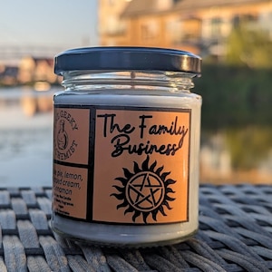 The Family Business Supernatural Scented Soy Wax Candle | Handmade | Vegan | Pet Friendly