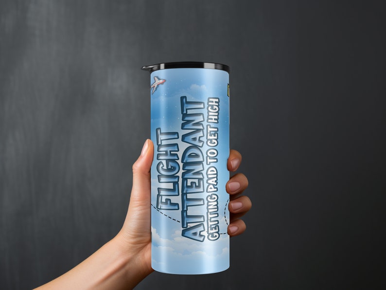 Flight Attendant PNG Tumbler Wrap Digital PNG File Funny Sublimation flight-attendant-png-tumbler-wrap-digital-png-file-funny-sublimation