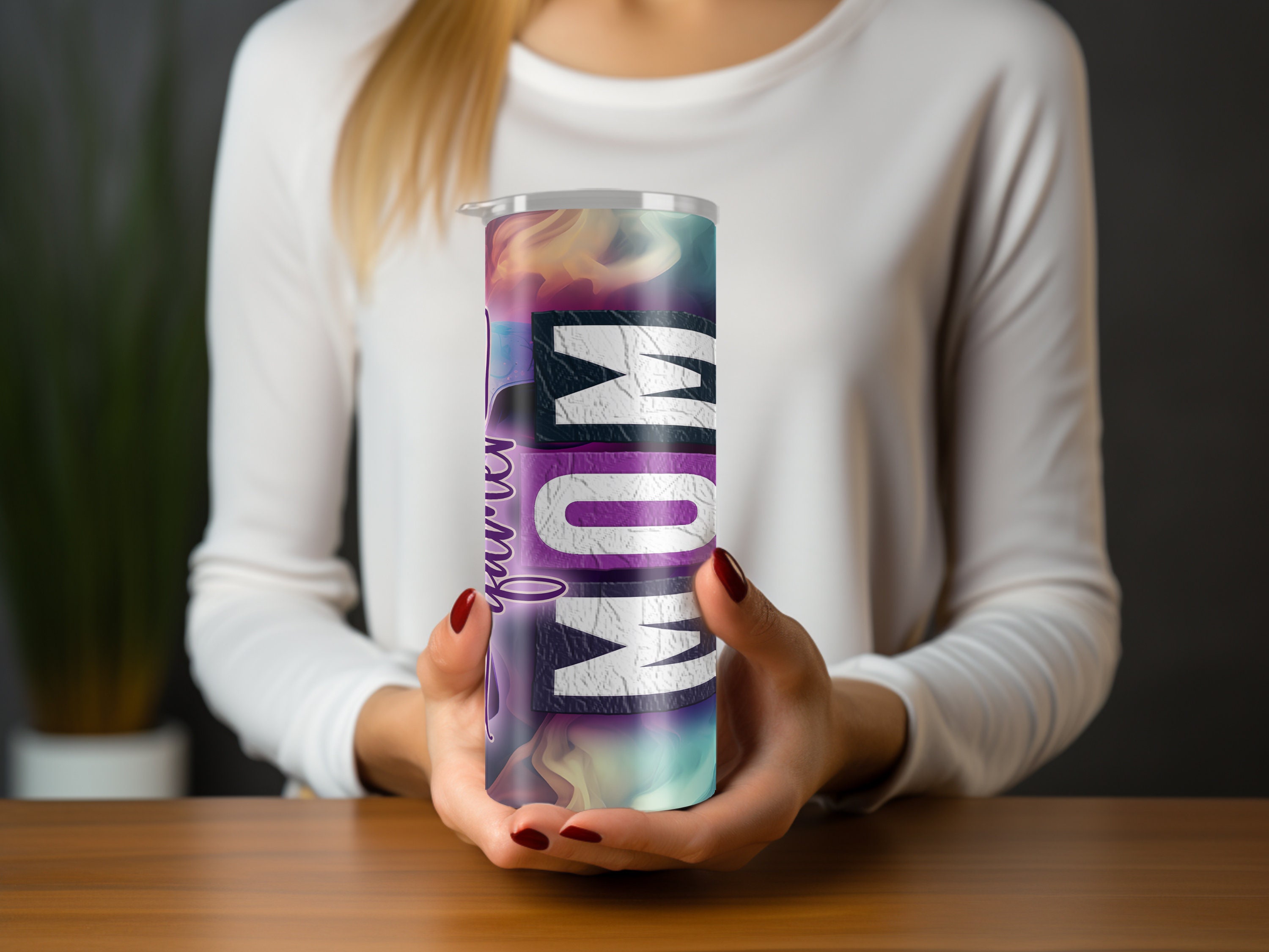 20oz Gamer Mom Tumbler Wrap, Seamless Sublime Mama Game Controller ...