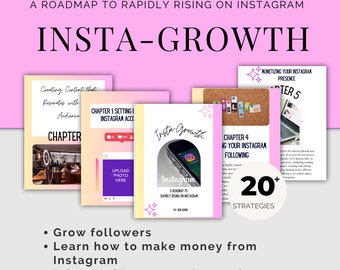 Instagrowth: A Roadmap to  Rapidly Rising on Instagram