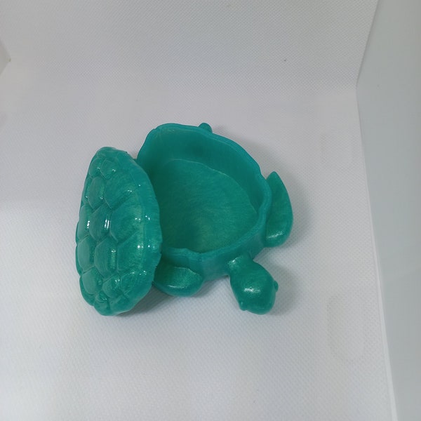 Turtle Jewelry Box Etsy
