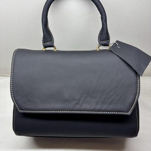 Black Italian Handmade Leather Bags For Woman | Detachable Straps Genuine Leather | Black leather tote | gift for women | Crossbody Bag!!!