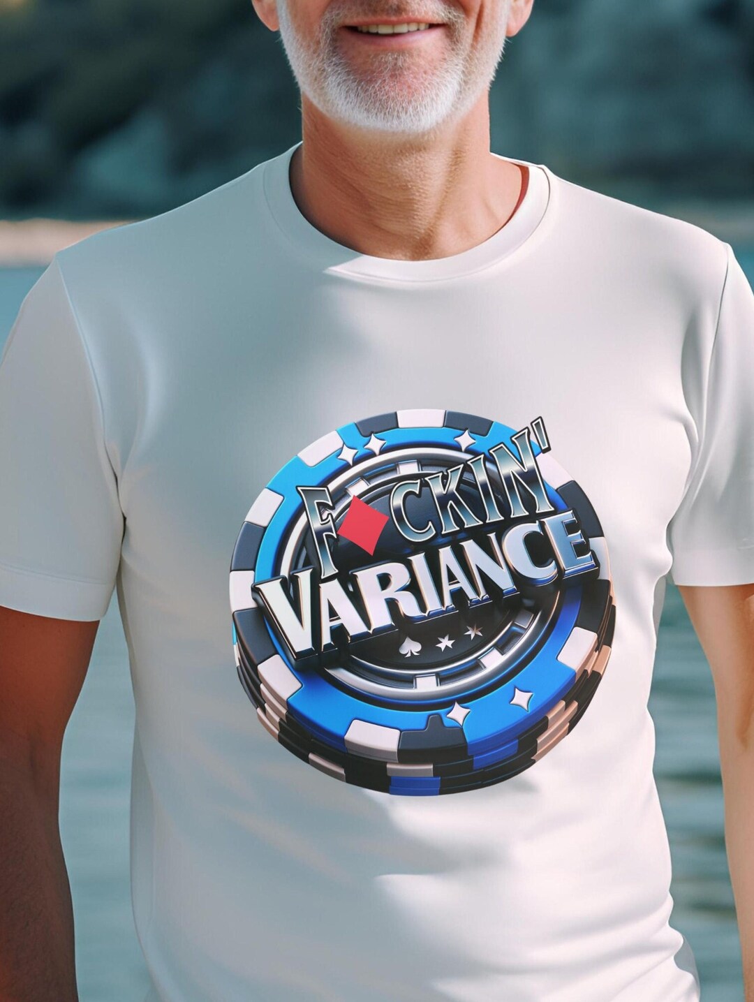 Poker Variance Tshirt, Poker Gift, Gambling Shirt, Card Player Gift