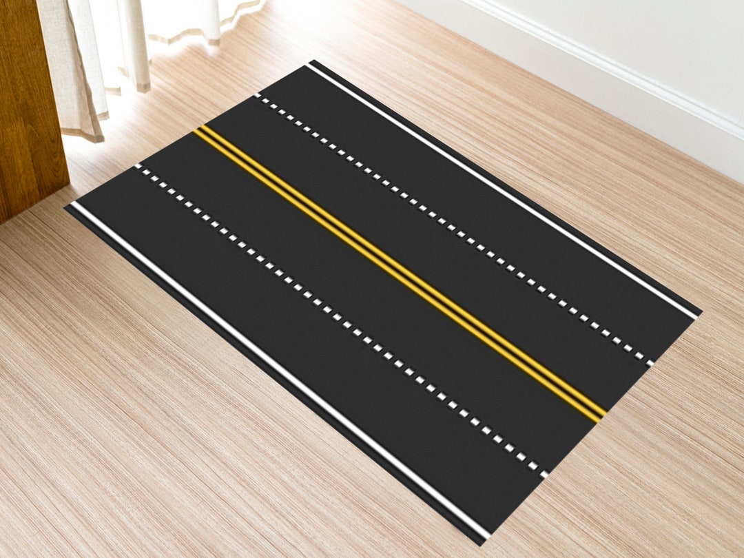 Road Rug Race Track Rug Tire Tracks Tire Track Rugs Racing Etsy