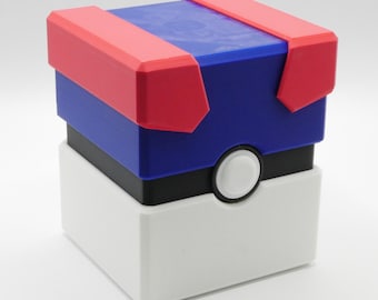 Pokeball-deckdoos – magnetische sluiting, ruimte voor meer dan 100 kaarten