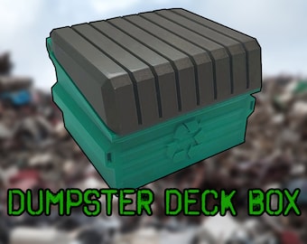 Dumpster Deck Box - Magic the Gathering | Pokemon | Yu-gi-o