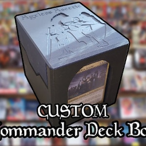 Custom Commander Deck Box - Magic the Gathering