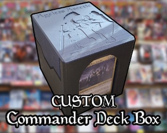 Custom Commander Deck Box - Magic the Gathering