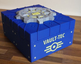 The Vault-Deck XL! Fallout deck box | Holds over 400 Double sleeved cards | MTG | Pokemon | Yu-Gi-Oh