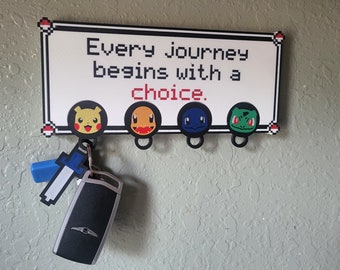 Pokemon - Sleutelhouder | Geschikt voor 4 sleutelhangers | Gamer-accessoires