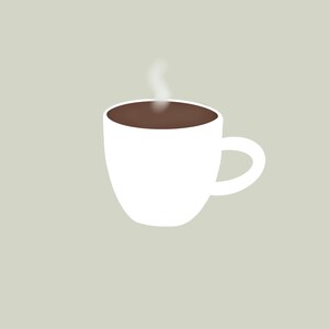 Coffee lover illustration