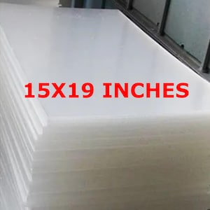 Sublimation Acrylic Sheet For Laser Machines - 15x19 Size