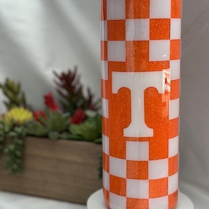 Customized Glitter Tumbler