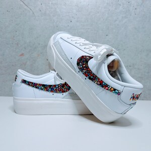 sparkly nike blazers