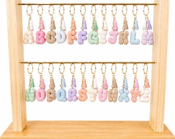 Expositor de joyería de madera de 2 niveles / Organizador de puestos para ferias de artesanía
