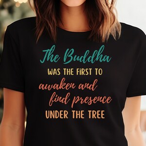 Funny Buddha Christmas Gift Shirt, Buddha Shirt, Buddhist T-shirt, Buddhist Christmas Shirt, Enlightenment T-shirt, Buddha Enlightened