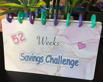52 Weeks Binder, savings binder