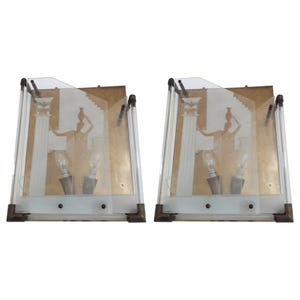 Pair of Fontana Arte Sconces by Gio Ponti