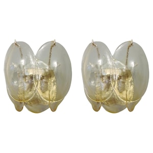 Pair of Murano Sconces by La Murrina