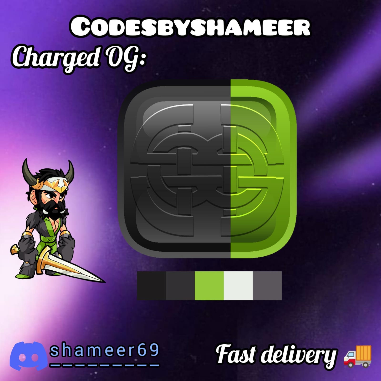 Brawlhalla Charged OG color Scheme Etsy UK