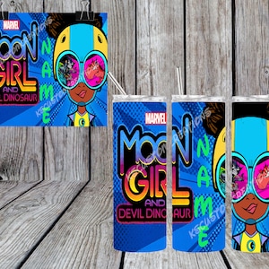 Moon Girl and Devil Dinosaur Personalized 20 oz Tumbler