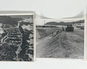 VTG jaren 1960 Militaire CRB-gebouw Bouwfoto's Perceel Onbekende Locatie Luchtfoto's