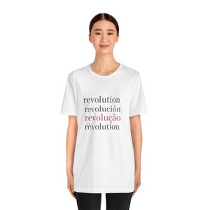 Camiseta unisex: Revolución/Revolución imagen 7