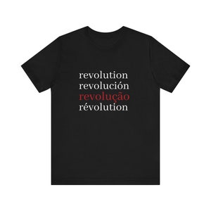 Camiseta unisex: Revolución/Revolución imagen 1