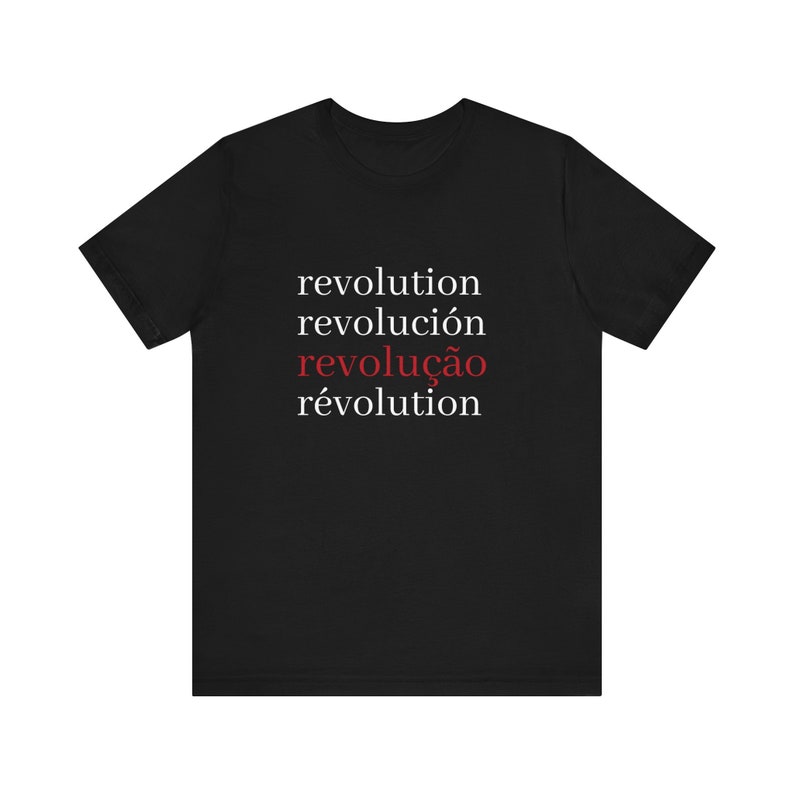 Camiseta unisex: Revolución/Revolución imagen 1