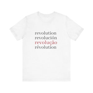 Camiseta unisex: Revolución/Revolución imagen 2