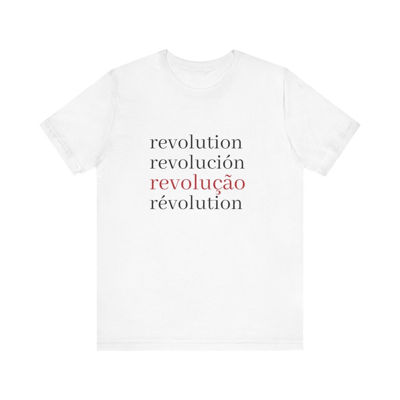 Camiseta unisex: Revolución/Revolución imagen 2